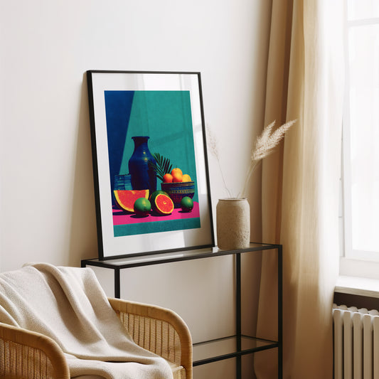 Tableau Fruit - Nature morte - Pop art - Décoration Moderne