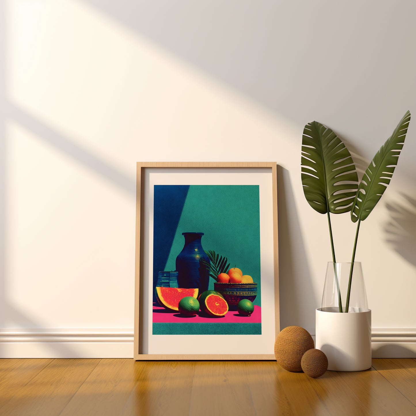 Tableau Fruit -  Nature morte - Pop art - Décoration Moderne