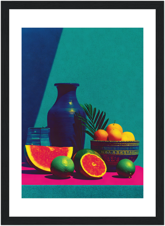 Tableau Fruit -  Nature morte - Pop art - Décoration Moderne